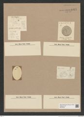 Coscinodiscus sp. (de-Toni-Nr.: Genus 202) Zeichnungen Sammlung Grunow Nr. 8937 (NHMW-BOT-W0378618)